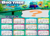 Calendário 2024 Big Tree City Arvolândia Foto Colagem Grátis