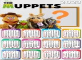 Calendário 2023 The Muppets para Montar Foto e Imprimir