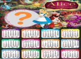 Calendário 2023 Alice no País das Maravilhas