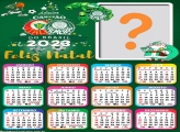Colar Imagem Calendário 2023 Feliz Natal Palmeiras