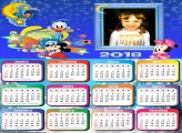 Calendário 2018 Bebês Baby Disney