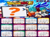 Calendário 2026 Super Dragon Ball para FotoMontagem