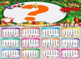 Foto Calendário 2026 Feliz Natal Papai Noel Decoração Grátis