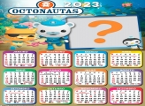 Foto Moldura Grátis Calendário 2023 Octonautas