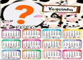 Calendário 2026 Vaquinha Emoldurar Foto Online