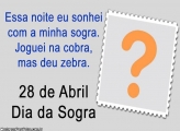 Dia da Sogra 28 de Abril