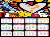 Calendário 2019 Romero Britto