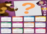 Calendário 2019 Mash e o Urso