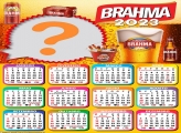 Calendário 2023 Brahma Moldura de Foto Grátis