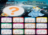 Criar Montagem Calendário 2024 Cinderella