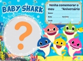 Convite Baby Shark