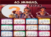 Calendário 2024 As Múmias e o Anel Perdido Colar Foto Grátis