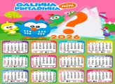 Calendário 2026 Galinha Pintadinha Mini Foto Montagem