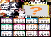 Calendário 2023 Queen Criar Online Foto Moldura