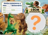 Convite O Bom Dinossauro