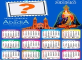 Calendário 2026 Nossa Senhora da Abadia Criar Montagem