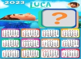 Colagem Grátis Calendário 2023 Luca