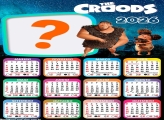 Calendário 2026 The Croods para FotoMontagem