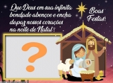 Feliz Natal Mensagem Religiosa Editar Moldura Grátis