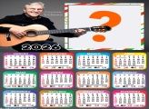 Calendário 2026 Caetano Veloso Colar Foto Online