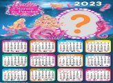 Calendário 2023 Barbie A Sereia das Pérolas Colar Foto e Imprimir
