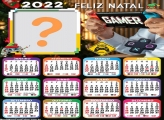 Calendário 2022 Natal Gamer para Montar Foto