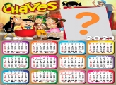 Calendário 2023 Foto Online Personagens Chaves Desenho