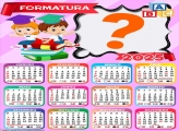 Calendário 2025 Formatura para Alunos Educação Infantil
