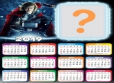 Calendário 2019 do Thor