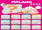 Fazer Montagem Online Calendário 2023 Molang
