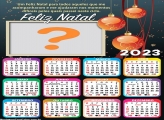 Calendário 2023 Feliz Natal para todos que me Ajudaram Virtual