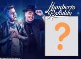 Humberto e Ronaldo Moldura para Fotos Online