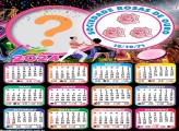 Calendário 2024 Rosas de Ouro Escola de Samba Editar Grátis