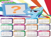 Calendário 2019 My Little Pony Arco Íris