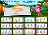 Calendário 2024 Tarsilinha para Foto Colagem Grátis