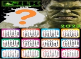 Calendário 2023 O Incrível Hulk Montar Foto Online