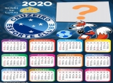 Calendário 2020 do Cruzeiro Foto Montagem