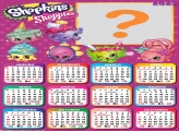 Calendário 2023 Shopkins Shoppies para Fotos