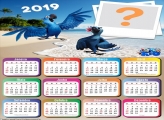 Calendário 2019 Filme Rio Araras