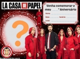 Convite La Casa de Papel