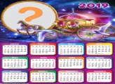 Calendário 2019 Carruagem de Princesa