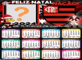 Colar Online Calendário 2024 Feliz Natal Flamengo