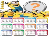 Calendário 2020 Minions para Imprimir