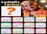 Calendário 2026 Ludmila Ferber Montar Foto Grátis