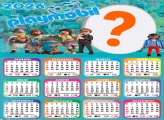 Calendário 2026 Playmobil Emoldurar Foto Online