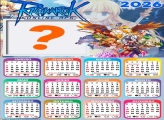 Calendário 2026 Ragnarok Foto Moldura