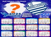 Calendário 2026 CSA Centro Sportivo Alagoano Montagem de Foto
