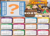 Colagem de Foto Calendário 2021 Chaves