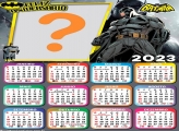 Calendário 2023 Feliz Aniversário Batman Montar Grátis Foto