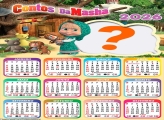 Calendário 2026 Contos da Masha Colar Foto Online